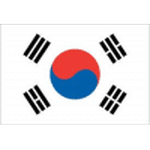 South Korea W badge